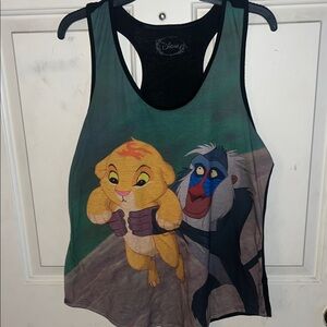 Disney Lion King Simba and Rafiki Tank Top